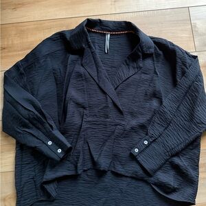 *** SOLD Anthropologie Dylon wide-placket top